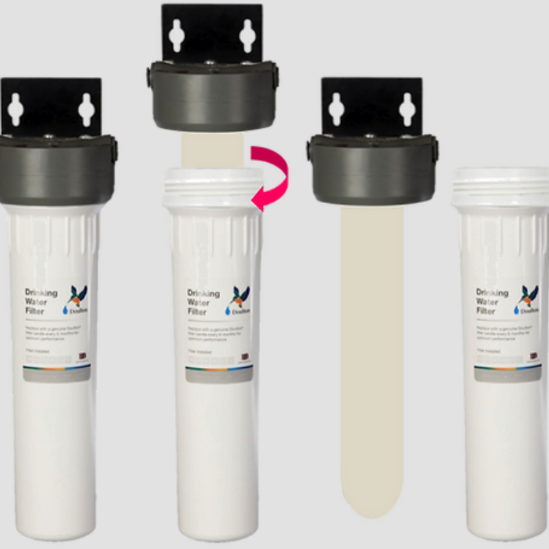 Le filtre à eau  sous évier HCP polypropylène DOULTON