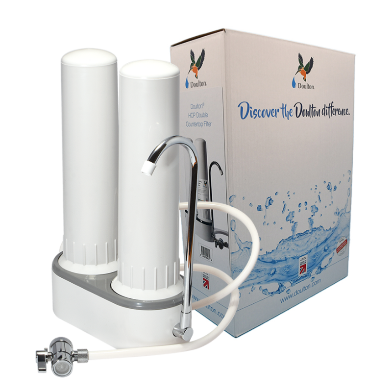 Purificateur d’eau doulton duo-HCP sur évier anti calcaire